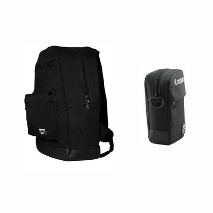 Imagem de Kit Compton Mochila Trabalho Multiuso + Shoulder Bag