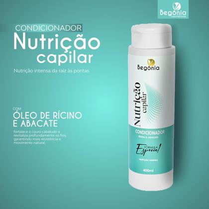 Imagem de KIT Condicionador Begonia Nutrição Capilar 400ml 6 Unds