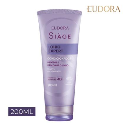 Imagem de Kit Condicionador e Máscara Matizadora Loiro Expert Desamarelador Violeta Platinado Eudora Siàge