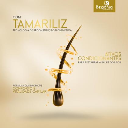 Imagem de kit Condicionador Reconstrução Biomimética 400ml 3 Unds