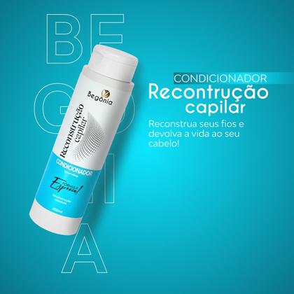 Imagem de KIT Condicionador Reconstrução Capilar 400ml 3 Unds