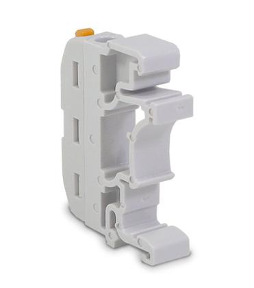 Imagem de Kit Conector Alavanca de Emenda KV121 1 Via 32A Trilho DIN Cabo 0,2-4,0mm² - Cinza