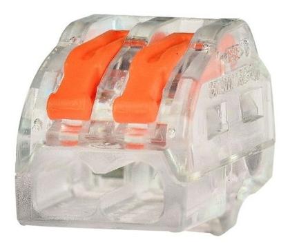Imagem de Kit Conector Emenda Rápida Derivação Borne 2 Fios - 15 Peças