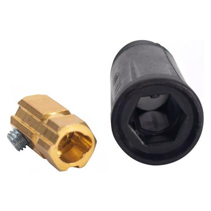 Imagem de Kit Conector Solda 13 mm Macho para Cabo 50-70 mm 6 Unidades - OMEGA