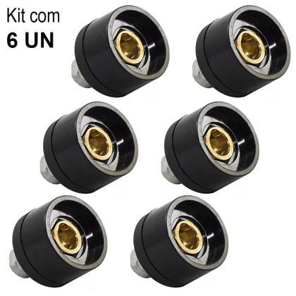 Imagem de Kit Conector Solda 13mm Fêmea para Painel Inversora 6 Unidades - OMEGA