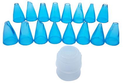 Imagem de Kit Confeiteiro 25 peças Bicos Manga Espátula Cortador