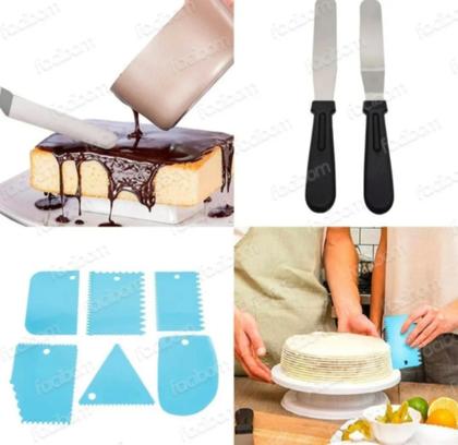 Imagem de Kit Confeiteiro Completo Sacos Bicos Confeitar Profissional