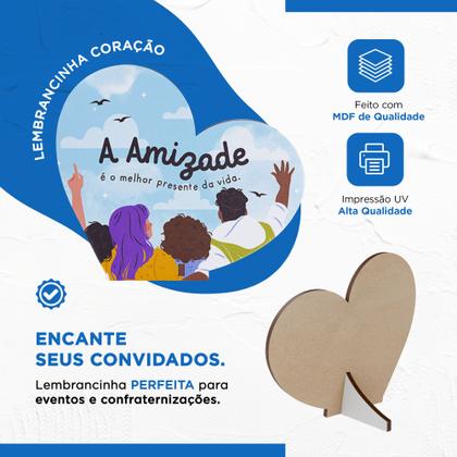 Imagem de Kit Confraternização: 30 Lembrancinhas MDF para o Dia do Amigo