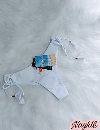 Imagem de Kit Conj. Biquini Cortininha + 1 Calcinha Fio Duplo