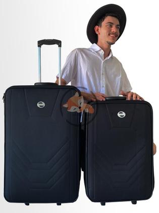 Imagem de Kit conjunto 2 malas viagem village anac - média e grande
