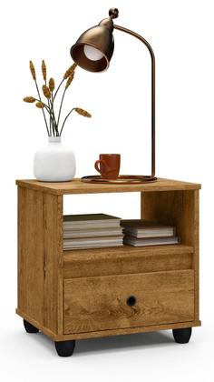 Imagem de Kit Conjunto 2 Mesa De Cabeceira Mudo Box Retro Quarto Cama Várias Cores