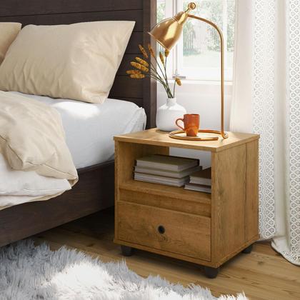 Imagem de Kit Conjunto 2 Mesa De Cabeceira Mudo Box Retro Quarto Cama Várias Cores