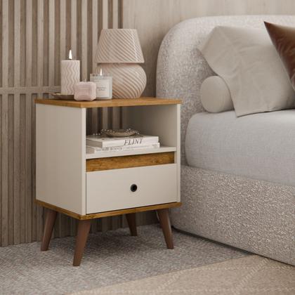 Imagem de Kit Conjunto 2 Mesa de cabeceira Retro minimalista - Ted