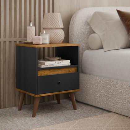 Imagem de Kit Conjunto 2 Mesa de cabeceira Retro minimalista - Ted