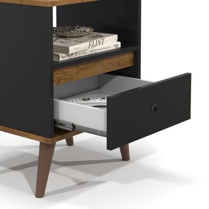 Imagem de kit Conjunto 2 Mesas de cabeceira Retro Quarto Cama Ted Cores