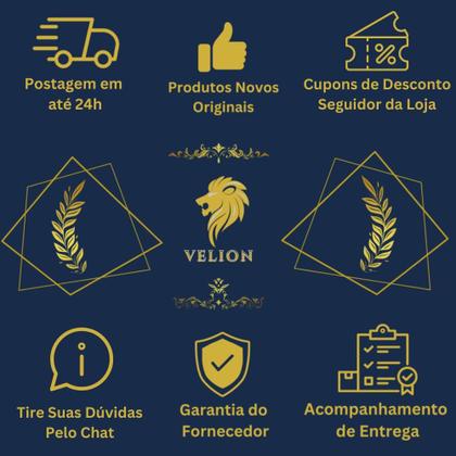 Imagem de kit Conjunto 4 Potes Redododo Vidro Tampa Hermética Armazenar Premium