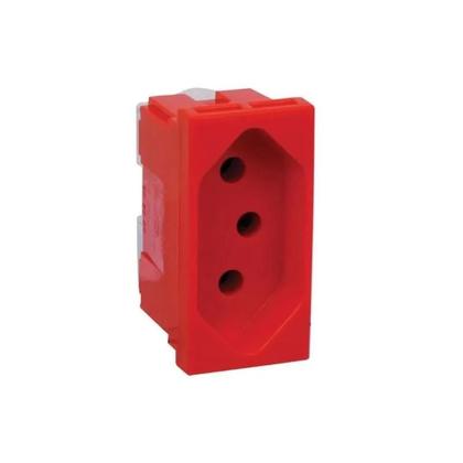 Imagem de kit Conjunto 4x4 Tomada Dupla 10A +20A Vm Pial Plus Legrand