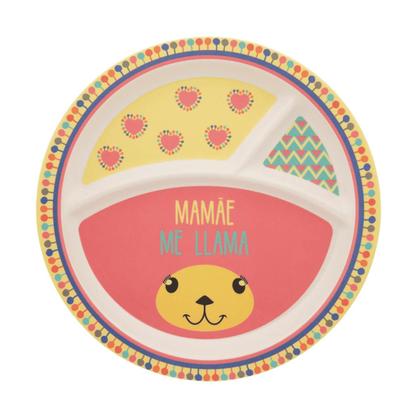 Imagem de Kit Conjunto Alimentação Bebê 5pcs Prato Infantil Introdução Alimentar