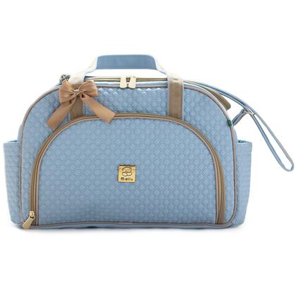 Imagem de Kit Conjunto Bolsas Maternidade Bebe Menina Menino Enxoval Miellu - Linha Pópeti- Bolsa G, Bolsa P e Trocador - 3 peças