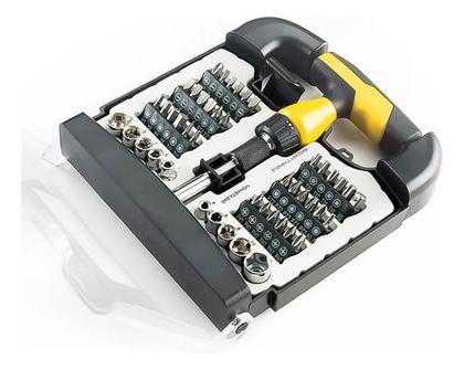 Imagem de Kit Conjunto Chave De Fenda E Soquete Bits 48 Peças