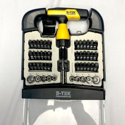 Imagem de Kit Conjunto Chave De Fenda E Soquete Bits 48 Peças