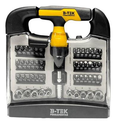 Imagem de Kit Conjunto Chave De Fenda E Soquete Bits 48 Peças