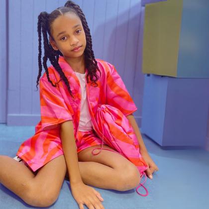 Imagem de Kit Conjunto com Três Peças Estampa Retrô