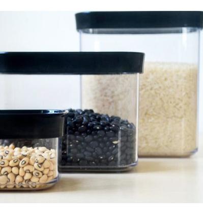 Imagem de Kit Conjunto De 02 Potes Herméticos Mantimentos 1000ml