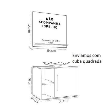 Imagem de Kit Conjunto de Banheiro Completo Elite 1270