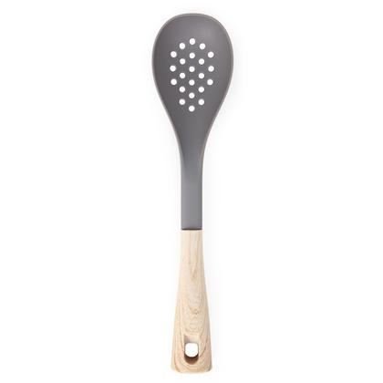 Imagem de Kit Conjunto De Utensilios Cozinha Nylon Neuhaus Astra 5 Peças Cor Cinza