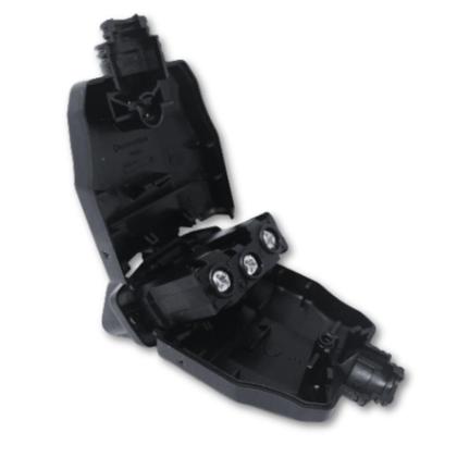 Imagem de Kit Conjunto Fêmea + Macho 2P+T 20A 250Vca Preto