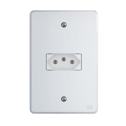 Imagem de Kit Conjunto Interruptor 4x2  1 módulo 2P+T 20A 250V