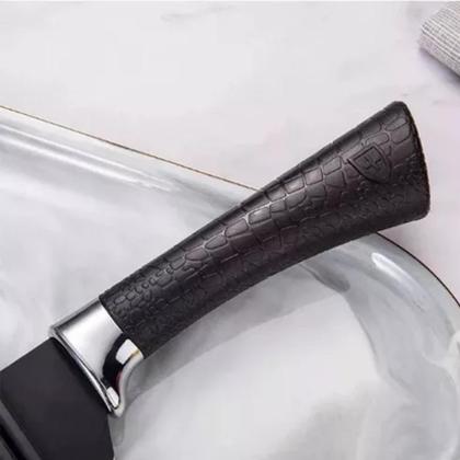 Imagem de Kit Conjunto Jogo De Facas Kit 6 Peças Chef Cozinha Aço Inoxidável Linha Churrasco