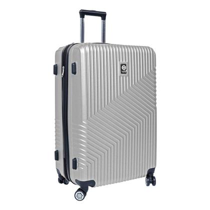 Imagem de Kit Conjunto Mala Viagem Santino 7003 Expansor 360 Tsa G M P