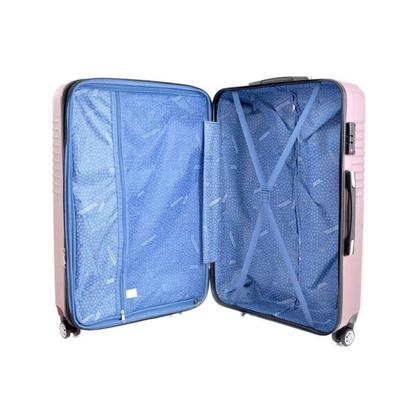 Imagem de Kit Conjunto Mala Viagem Santino 7003 Expansor 360 Tsa G M P