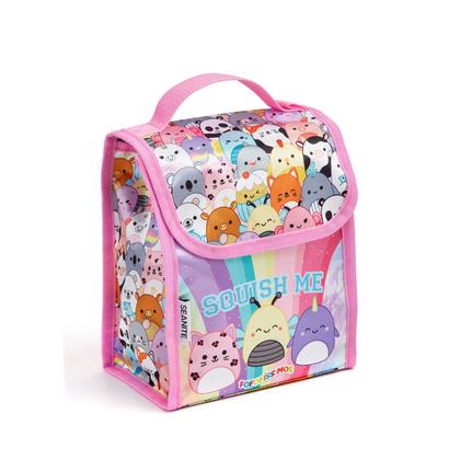 Imagem de Kit Conjunto Mochila Infantil Menina Lancheira Squish Me Super Fofa