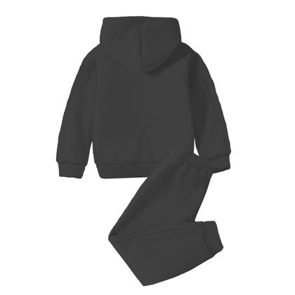 Imagem de Kit Conjunto Moletom Infantil com Bolso e Capuz