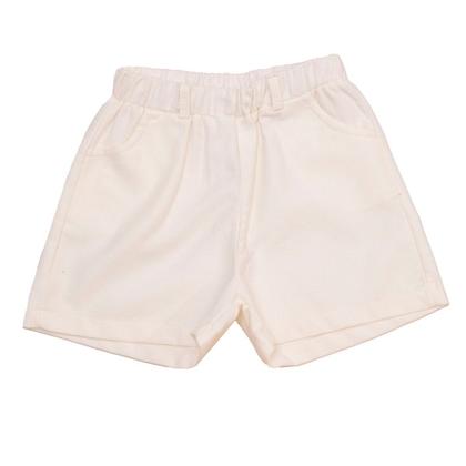 Imagem de Kit Conjunto Shorts Branco Bata Star e faixa de Cabelo