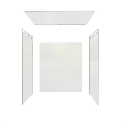 Imagem de Kit Conjunto Tampas Frontal Lateral e Topo Compatível com Impressora 3D Flashforge Adventure 5M Enclosure