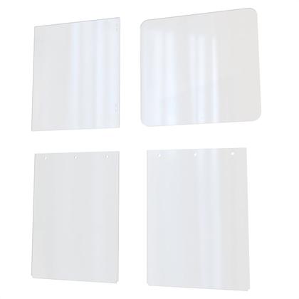 Imagem de Kit Conjunto Tampas Frontal Lateral e Topo Compatível com Impressora 3D Flashforge Adventure 5M Enclosure