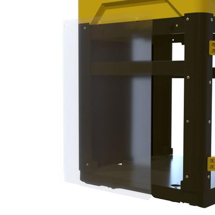 Imagem de Kit Conjunto Tampas Frontal Lateral e Topo Compatível com Impressora 3D Flashforge Adventure 5M Enclosure