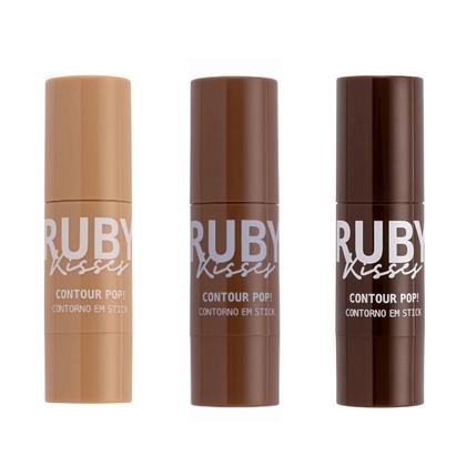 Imagem de Kit Contorno em Stick Ruby Kisses Contour Pop! Com 3