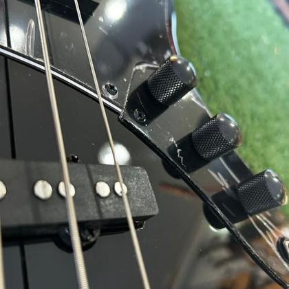 Imagem de Kit Contra Baixo Passivo 4 Cordas Rockwave Rjb4 Bk