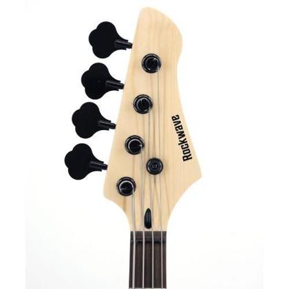 Imagem de Kit Contra Baixo Passivo 4 Cordas Rockwave Rjb4 Bk