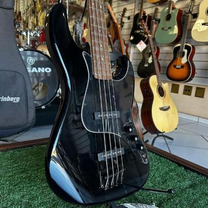 Imagem de Kit Contra Baixo Passivo 4 Cordas Rockwave Rjb4 Bk