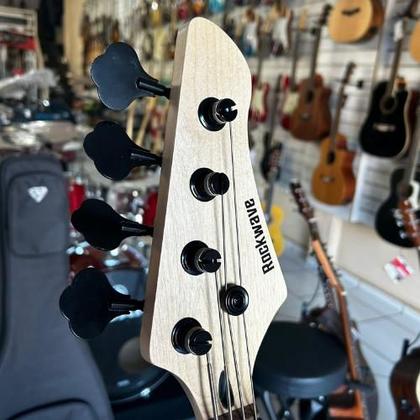 Imagem de Kit Contra Baixo Passivo 4 Cordas Rockwave Rjb4 Bk