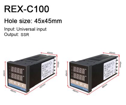 Imagem de Kit Controlador Digital SSR + Relé Sólido 40A + Sensor + Dissipador de calor