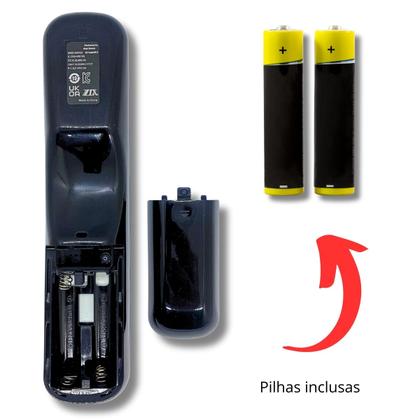 Imagem de Kit Controle Remoto Compatível Smart TVs Séries NanoCell OLED LM SM UM LK SK UK SJ e UJ com Pilhas