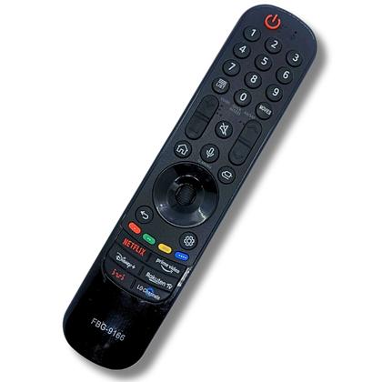 Imagem de Kit Controle Remoto Compatível Smart TVs Séries NanoCell OLED LM SM UM LK SK UK SJ e UJ com Pilhas