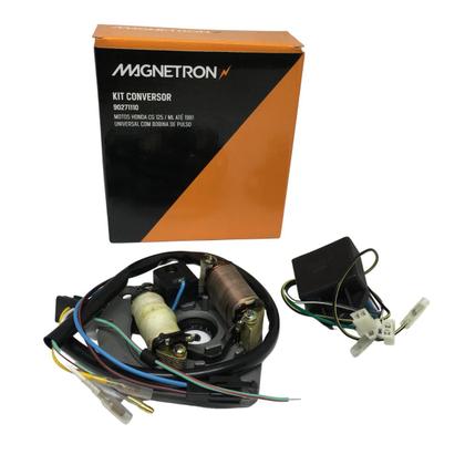 Imagem de Kit Conversor Com Bobina Pulso Mesa Do Magneto Cdi Para Cg Magnetron